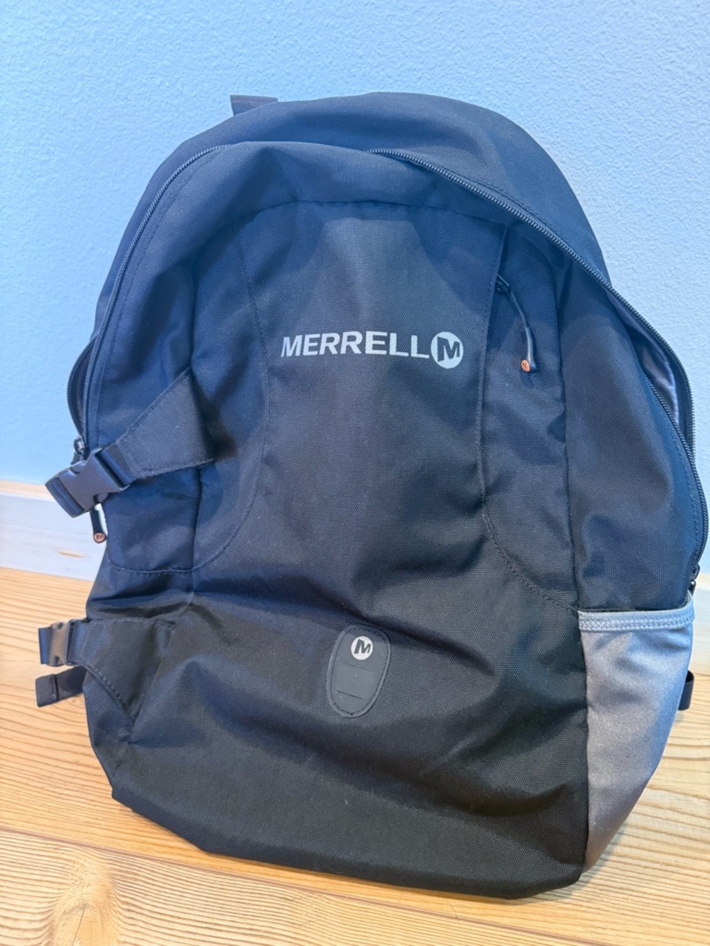 Merrell Black and Gray Yoga Backpack